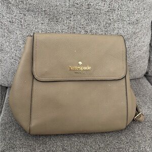 Kate Spade Taupe Backpack